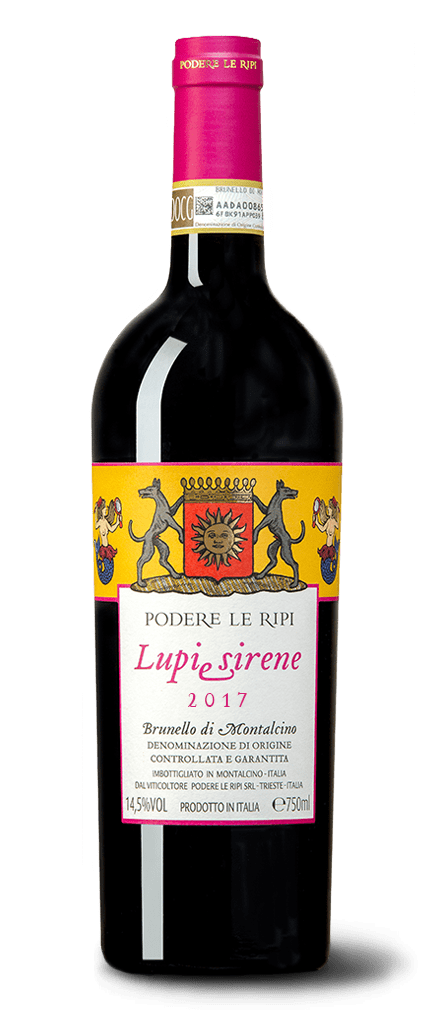 Lupi e Sirene Riserva - 2017 Podere Le Ripi