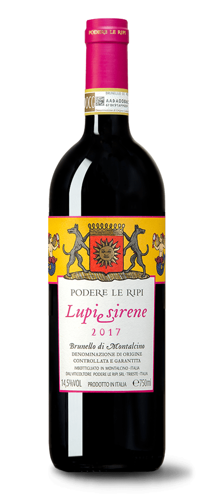 Brunello di Montalcino Lupi e Sirene Riserva Podere Le Ripi