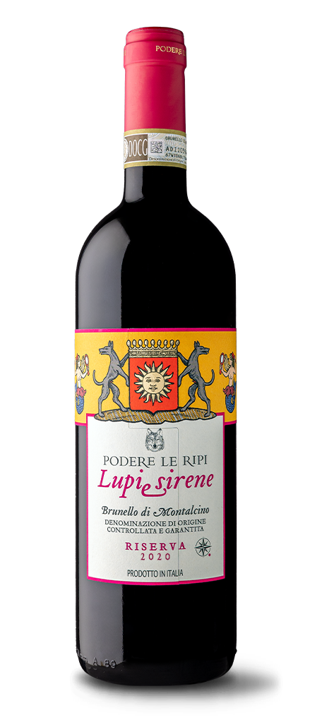 Lupi e Sirene Riserva - 2020 Podere Le Ripi