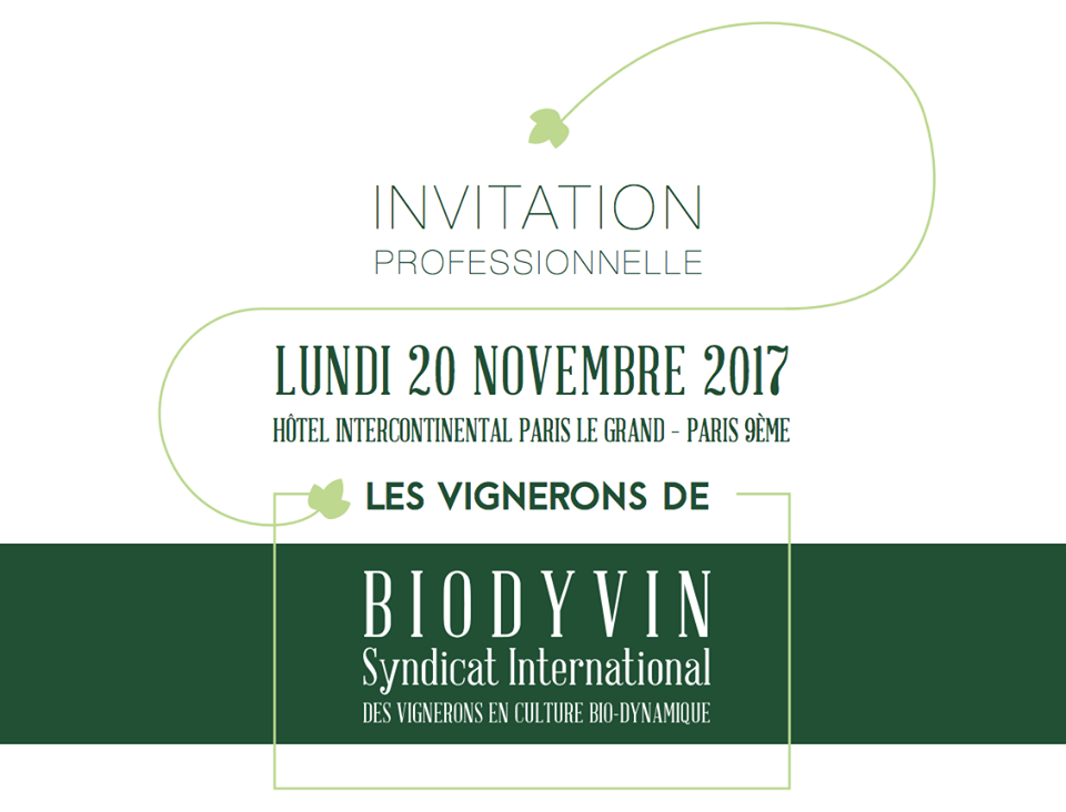 Podere le Ripi ha partecipato all'evento BIODYVIN a Parigi!