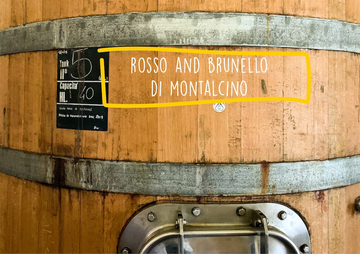 Rosso and Brunello di Montalcino